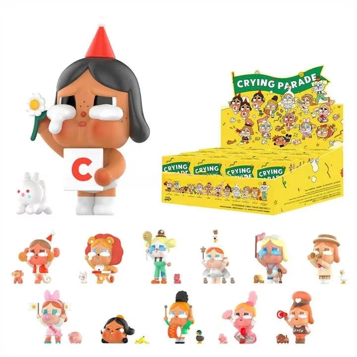 12 PCS -POP MART Original Crybaby - Crying Parade Series
