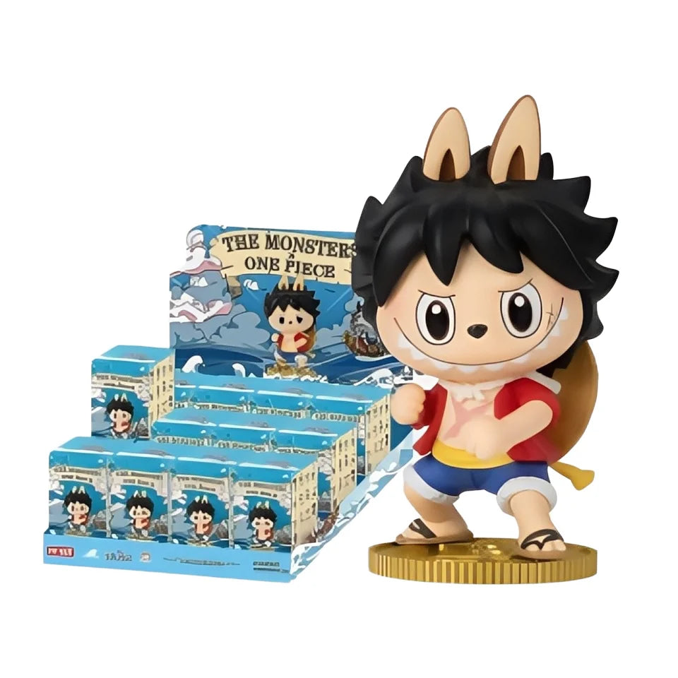 12 PCS - Authentic Labubu The Monsters x One Piece Series Blind Box