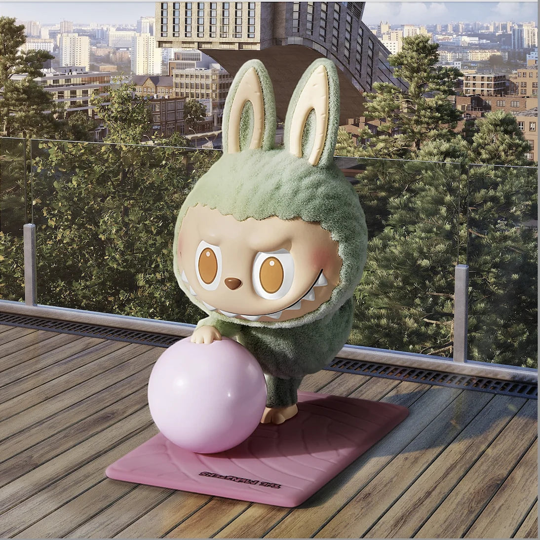 Pop Mart Monsters Lazy Yoga Series Blind Box Mystery
