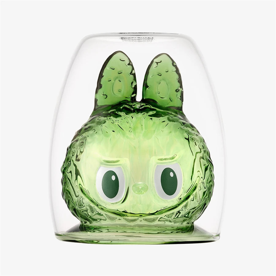 Original Popmart Labubu the Monsters CHEERS SERIES Double-walled Glass Blind Box
