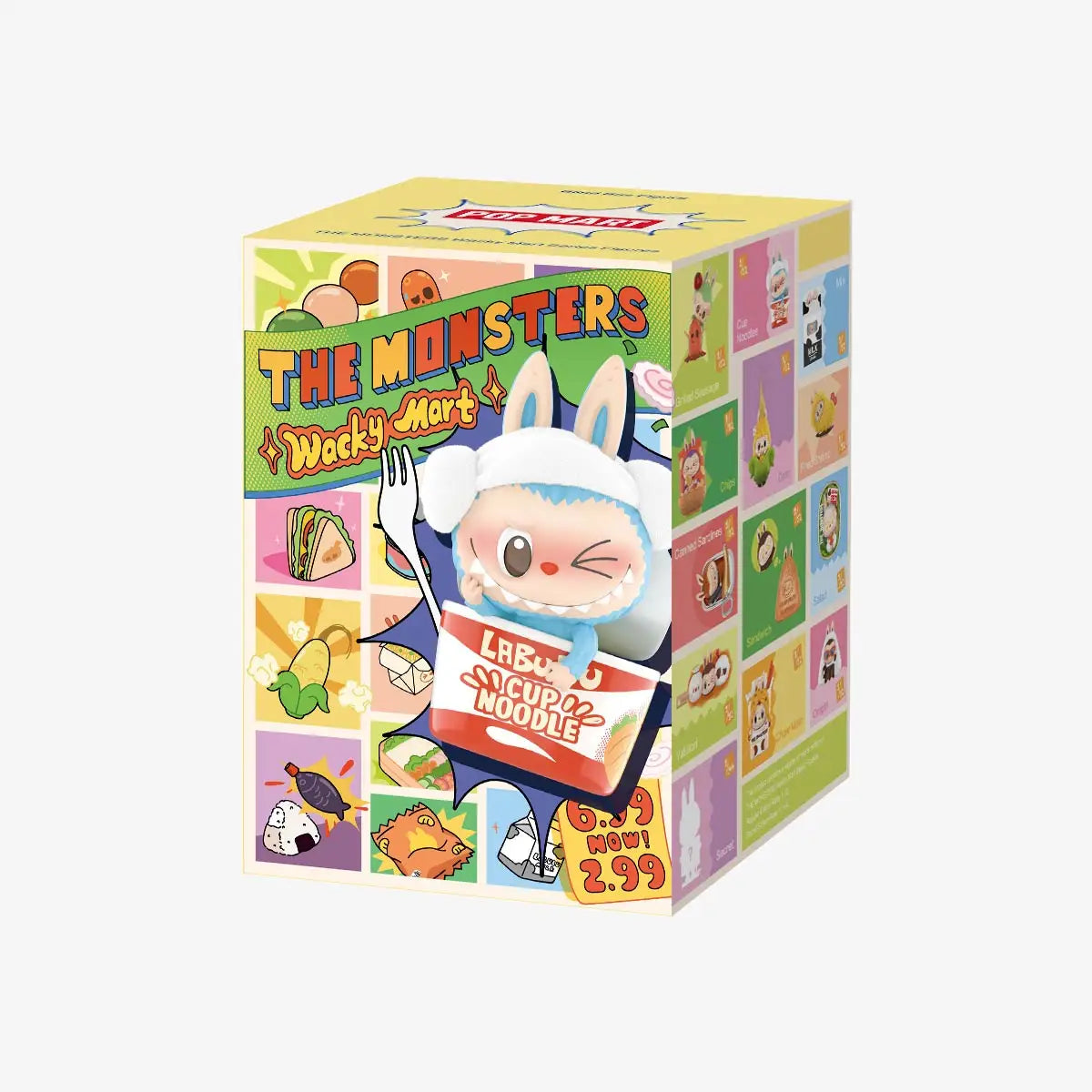 12 PCS- Authentic Labubu V3 Popmart the Monsters -Wacky Mart Series