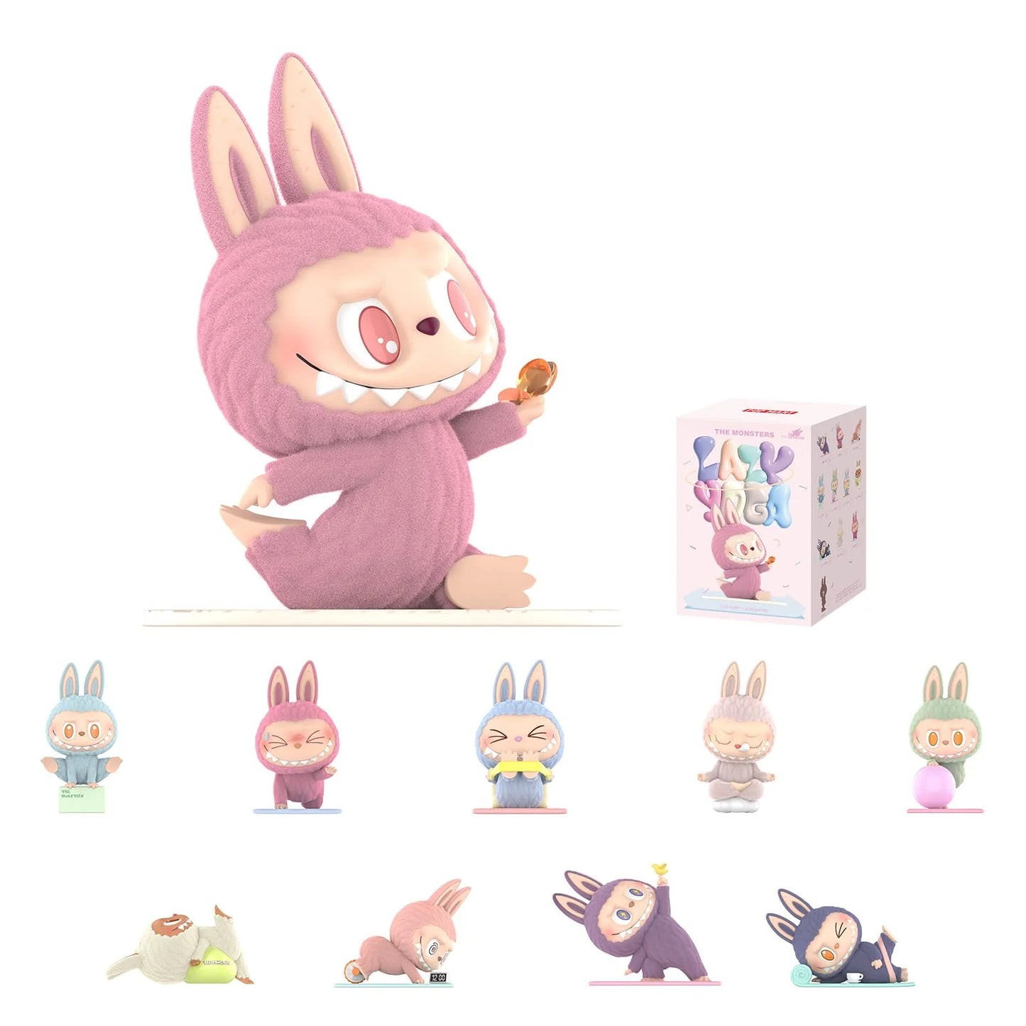 Pop Mart Monsters Lazy Yoga Series Blind Box Mystery