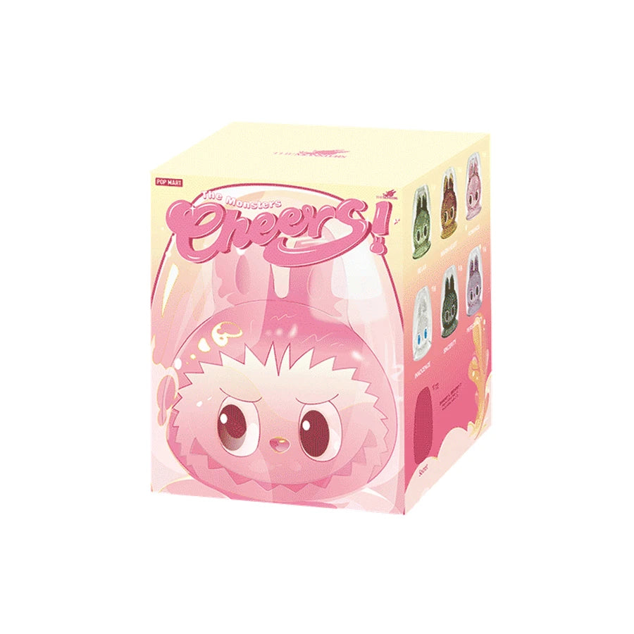 Original Popmart Labubu the Monsters CHEERS SERIES Double-walled Glass Blind Box