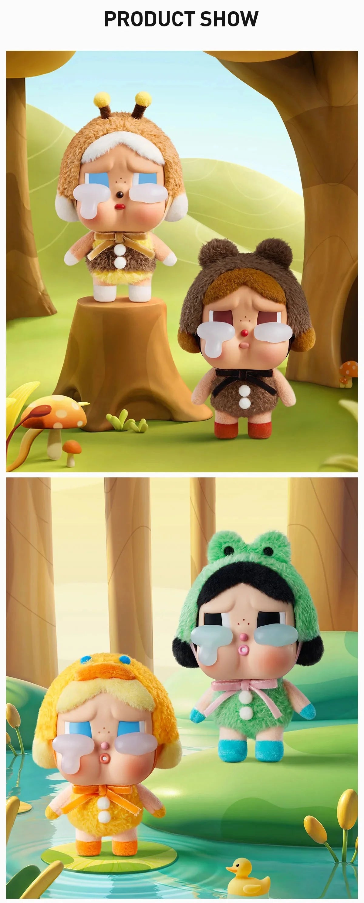 Authentic POP MART CryBaby -Crying Again Tears Blind Boxes