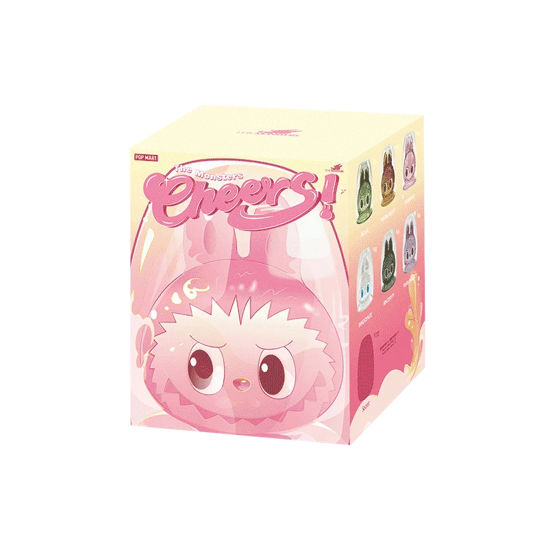 Original Popmart Labubu the Monsters CHEERS SERIES Double-walled Glass Blind Box
