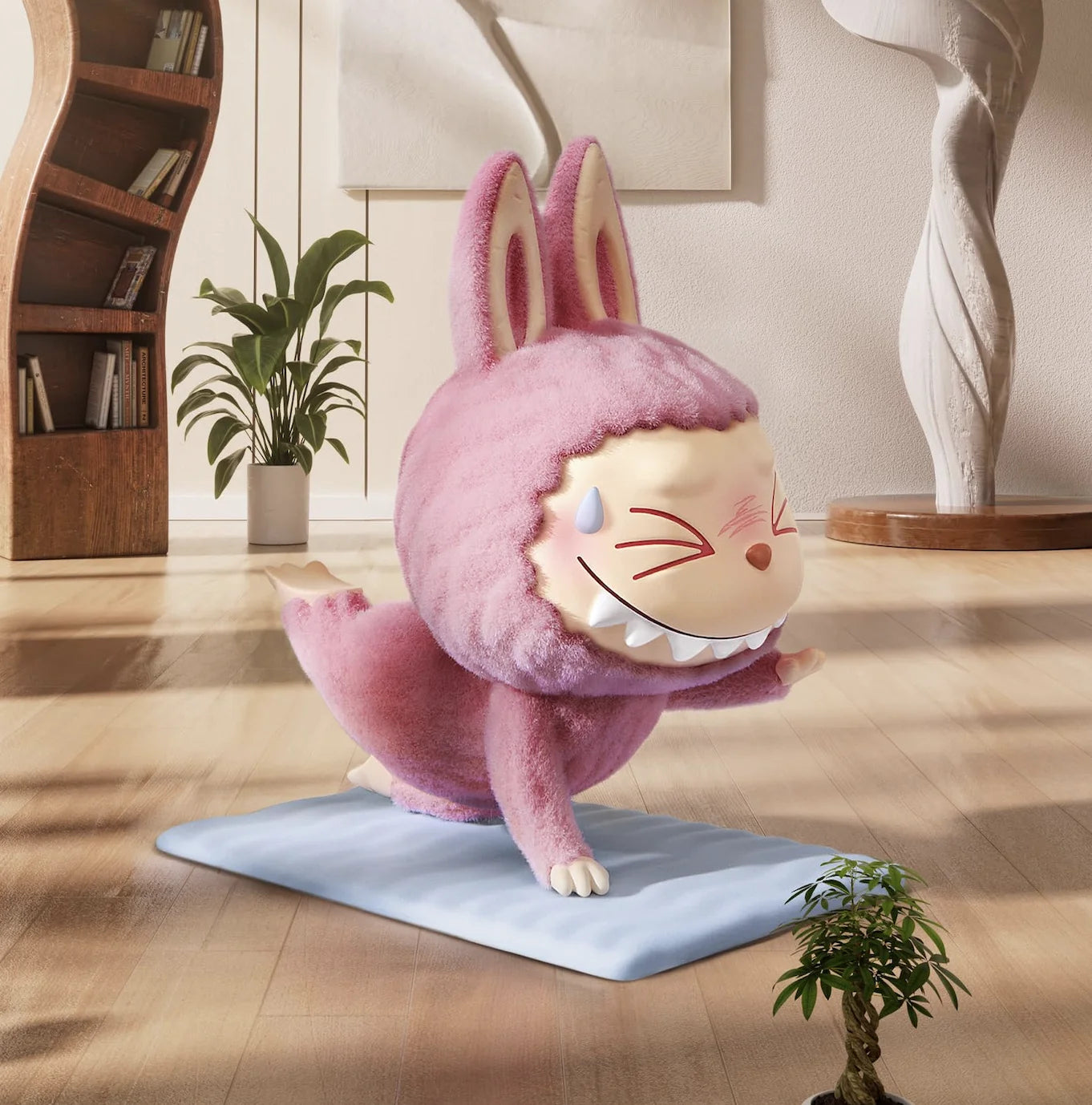 Pop Mart Monsters Lazy Yoga Series Blind Box Mystery