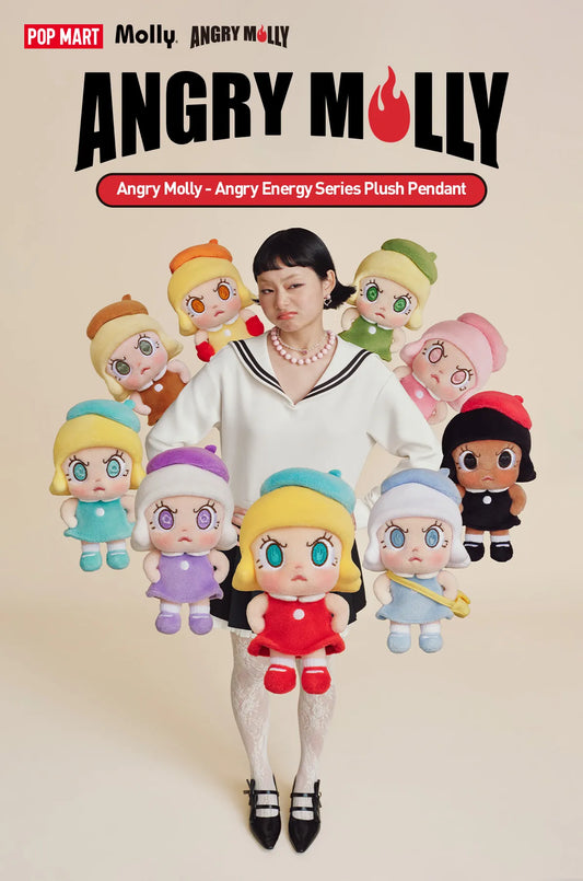 Angry Molly- Angry Energy Series Plush Pendant