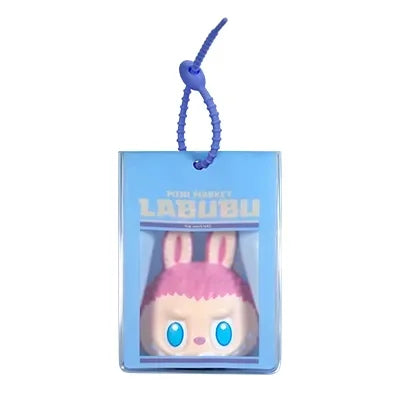 6 PCS - Pop Mart Original Labubu Wacky Mart Series - Squishy Charm Blind Box