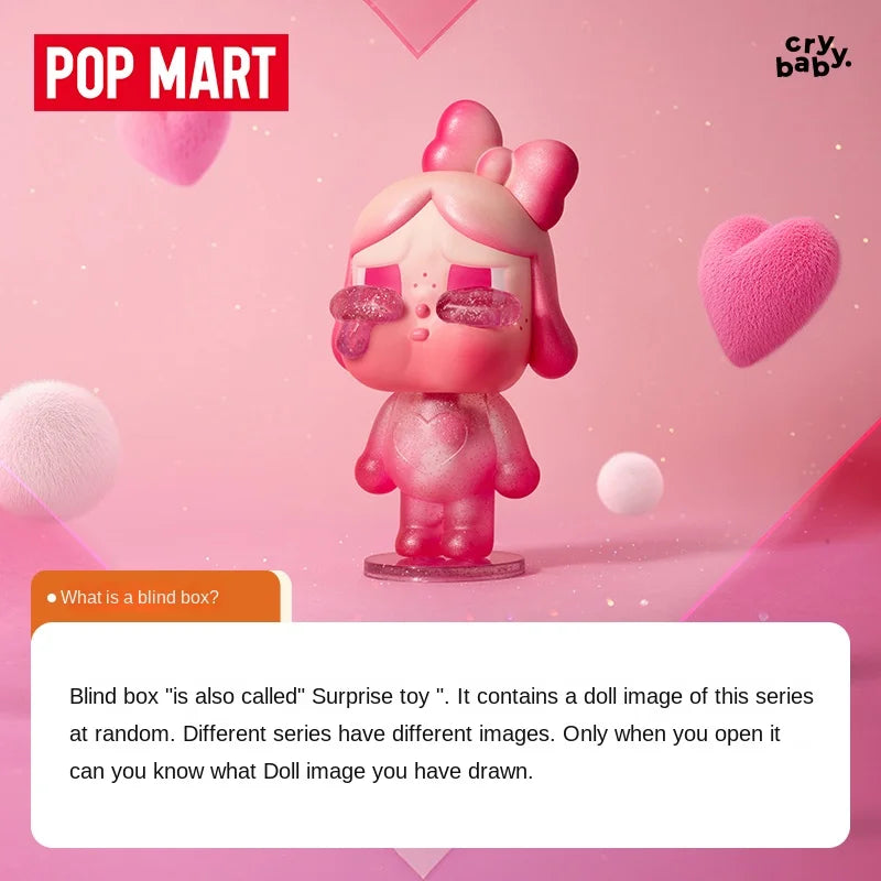 POPMART Hand-Made Blind Box CRYBABY Tears Factory Series