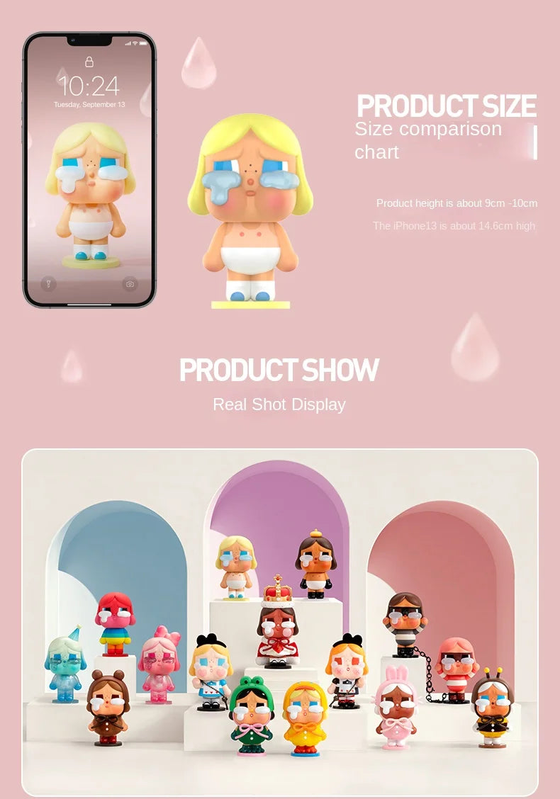 POPMART Hand-Made Blind Box CRYBABY Tears Factory Series