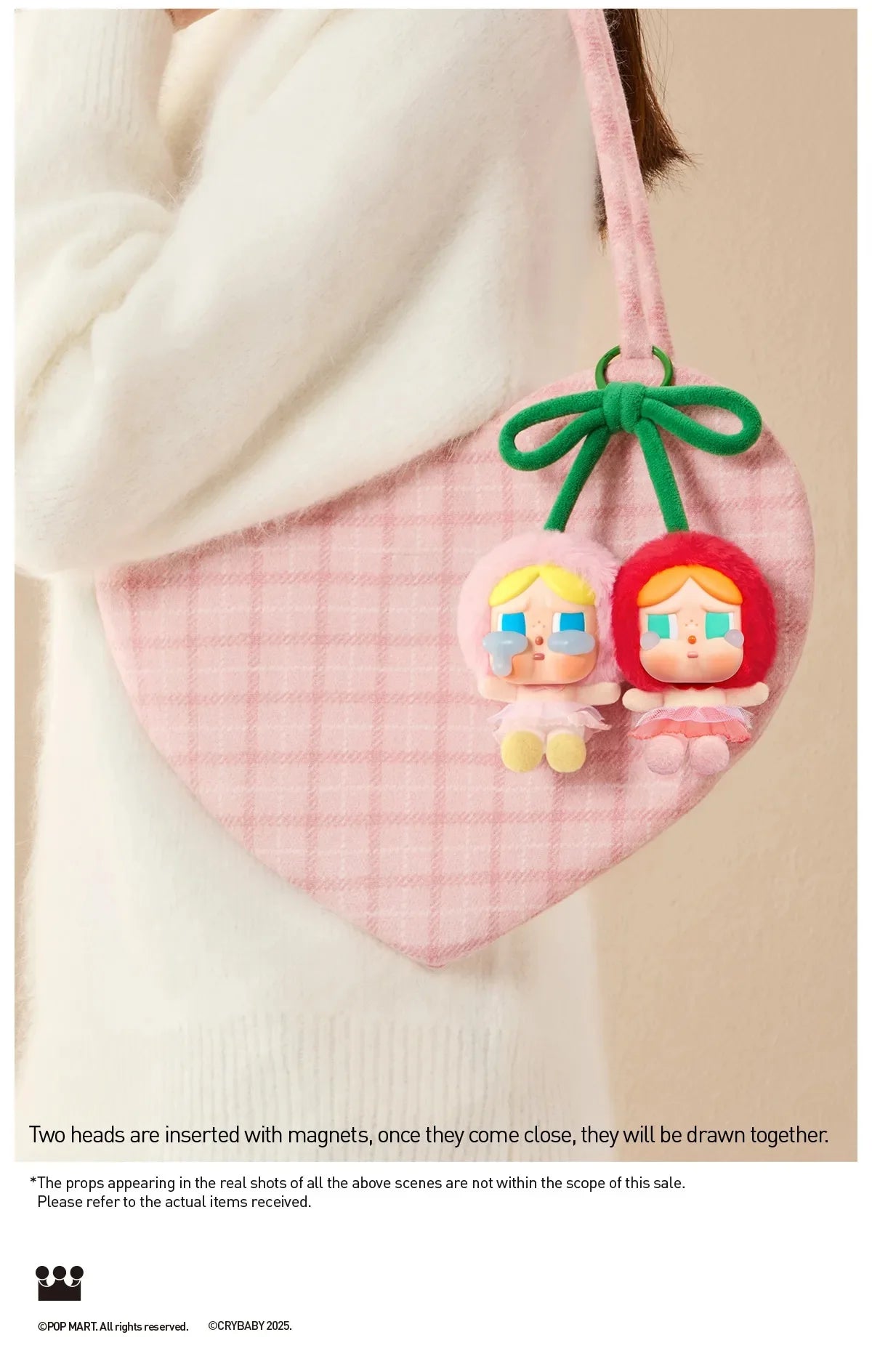 Original Popmart CRYBABY Crying Love Series Vinyl Plush