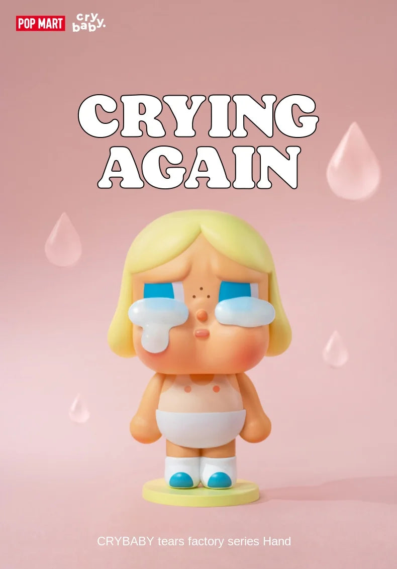 POPMART Hand-Made Blind Box CRYBABY Tears Factory Series