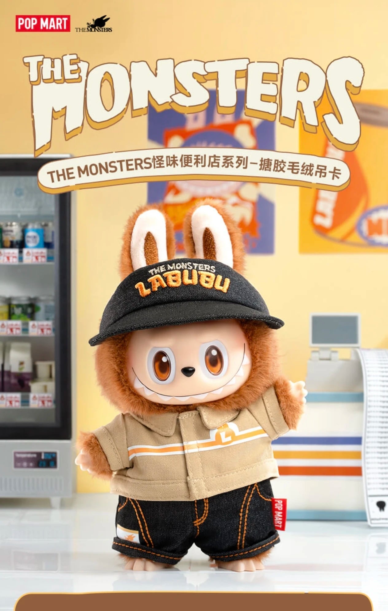 Authentic POP MART Labubu Strange Convenience Store series