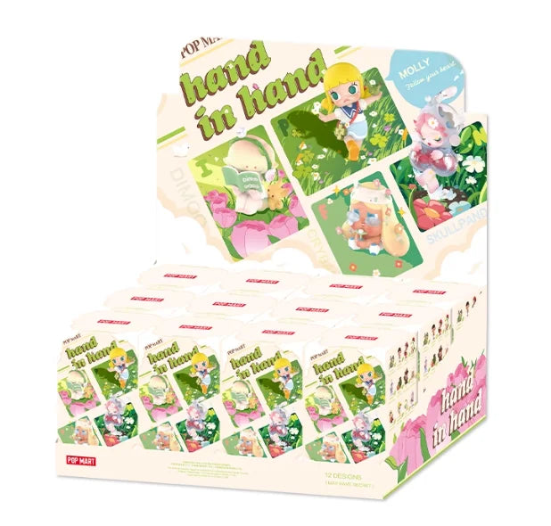Original POP MART Labubu - Little Hand in Hand Series Blind Box
