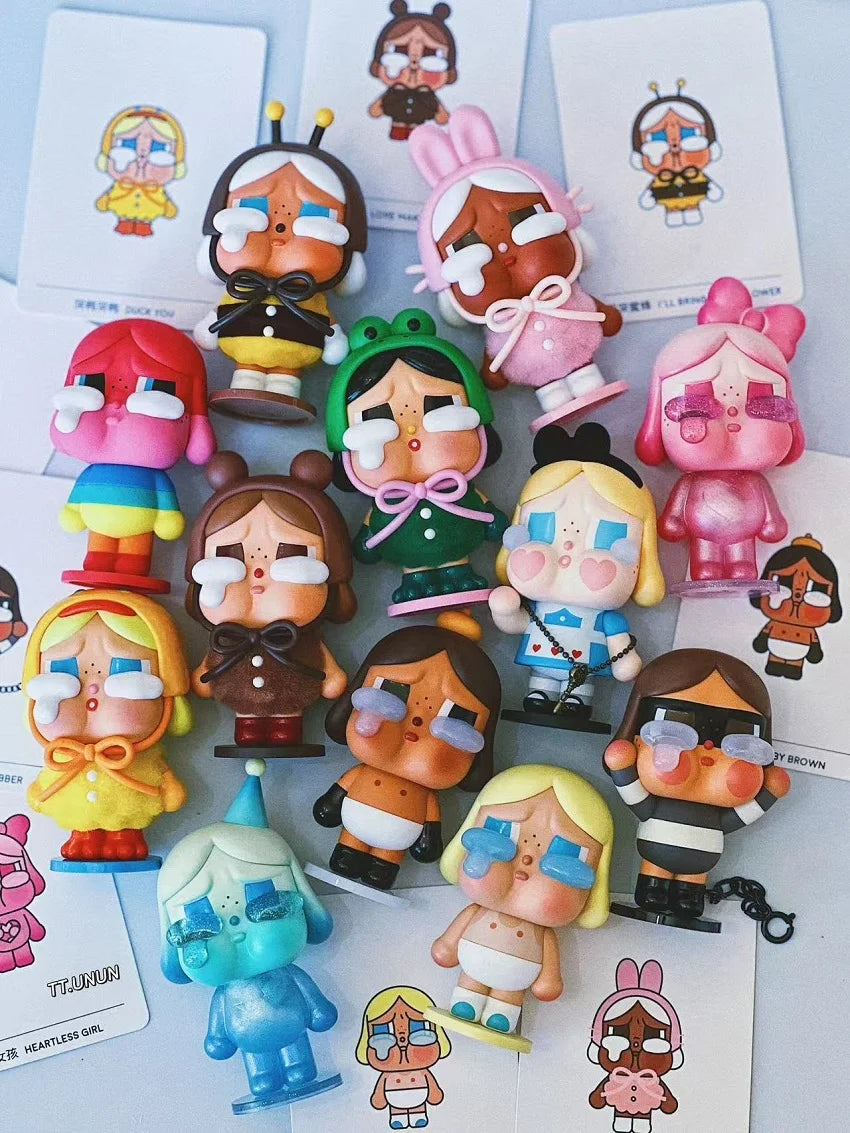 POPMART Hand-Made Blind Box CRYBABY Tears Factory Series
