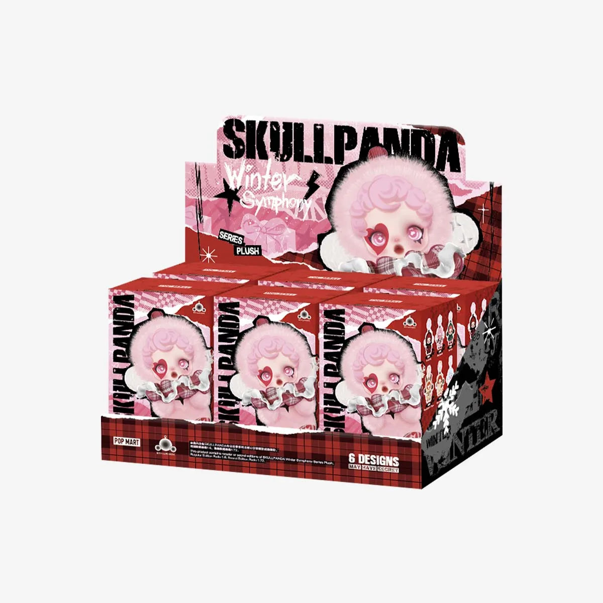 Authentic Pop Mart SKULLPANDA Winter Symphony Series Plush