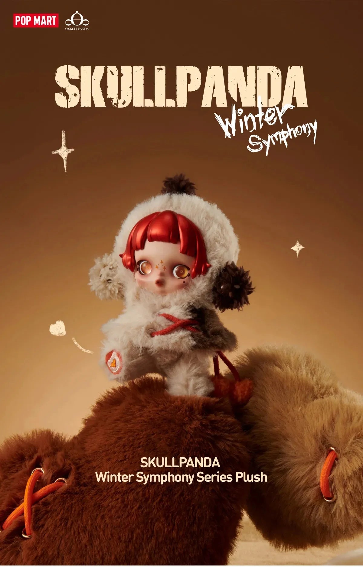 Authentic Pop Mart SKULLPANDA Winter Symphony Series Plush