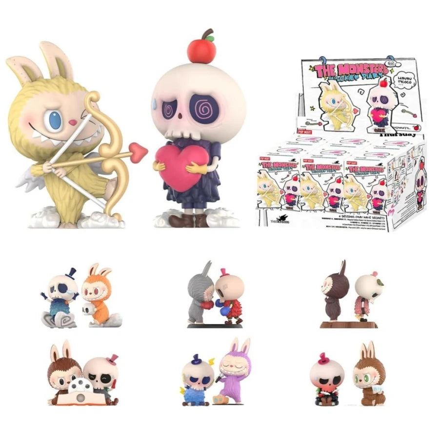 6 PCS - POP MART Monsters Mischief Diary Series - Mystery Box Set