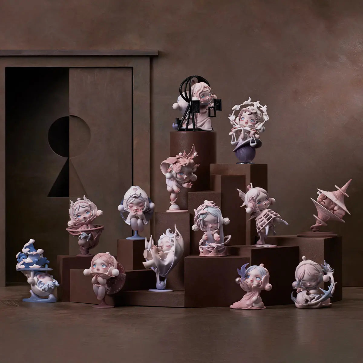 12 PCS- POPMART Official Store SKULLPANDA Paradox Series