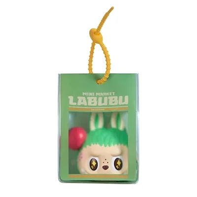 6 PCS - Pop Mart Original Labubu Wacky Mart Series - Squishy Charm Blind Box