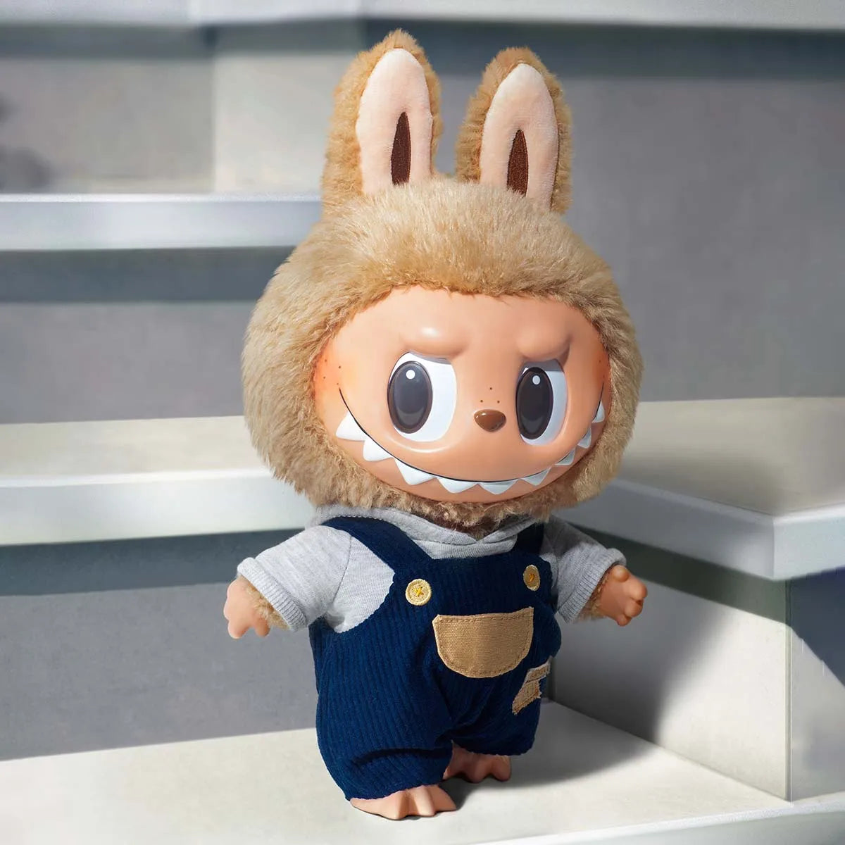 POPMART LABUBU the MONSTERS 38 CM TIME to CHILL SERIES-Lovely Vinyl Plush Doll WITH Box