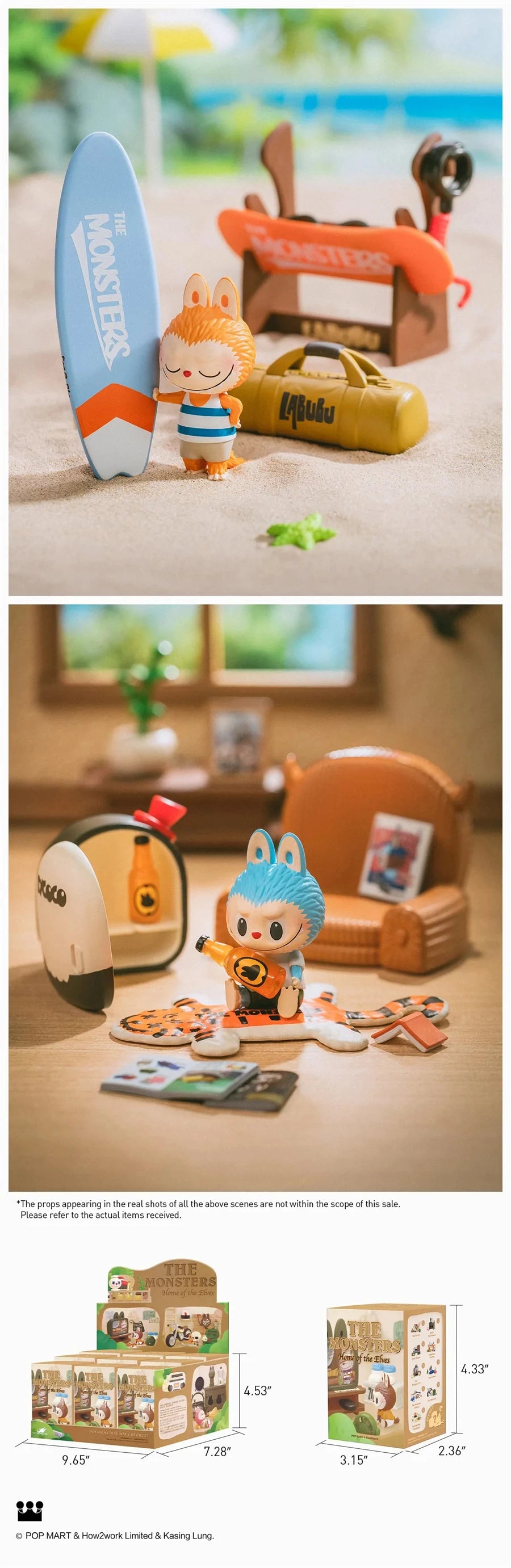 POP MART the Monsters Home of the Elves Series Blind Box