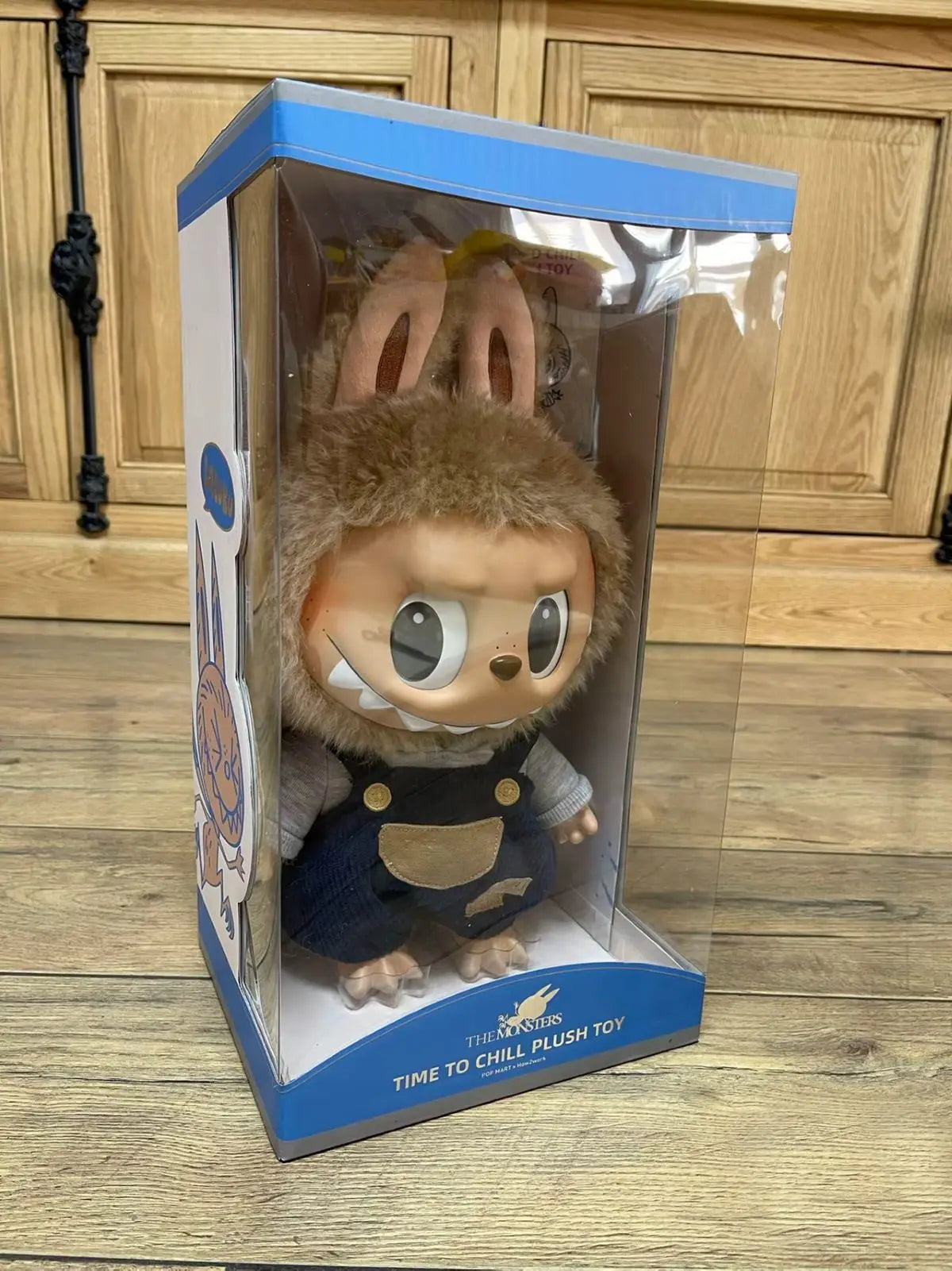 POPMART LABUBU the MONSTERS 38 CM TIME to CHILL SERIES-Lovely Vinyl Plush Doll WITH Box