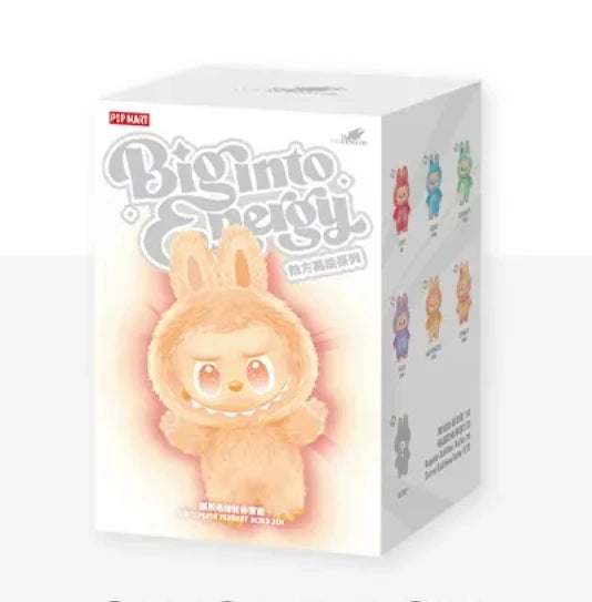 Original Pop Mart Labubu Doll V3 the Monsters Big Into Energy Series