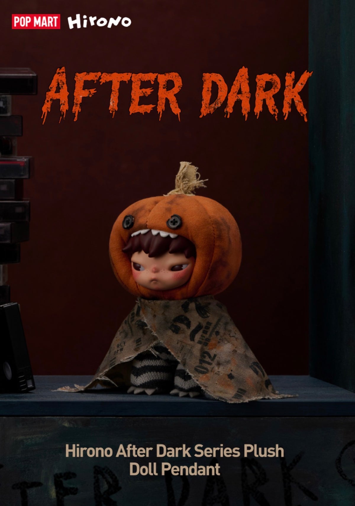 Hirono After Dark Series Plush Doll Pendant