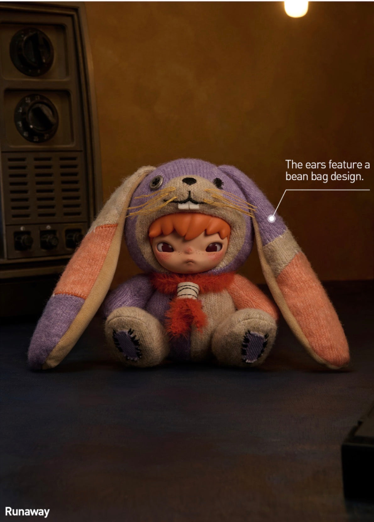 Hirono After Dark Series Plush Doll Pendant