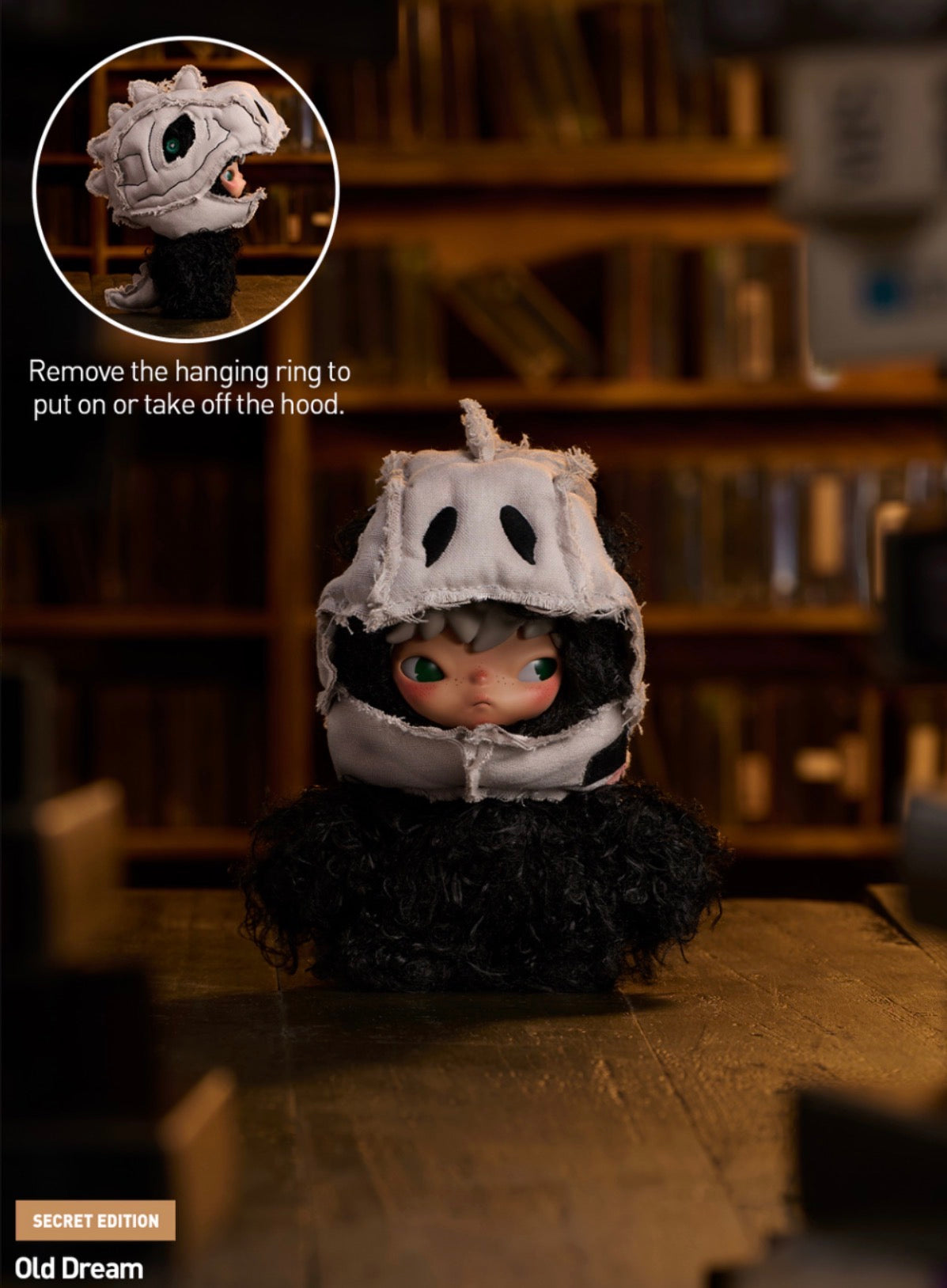 Hirono After Dark Series Plush Doll Pendant