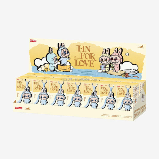 Original The Monster  - Pin for Love series Keychain blind box